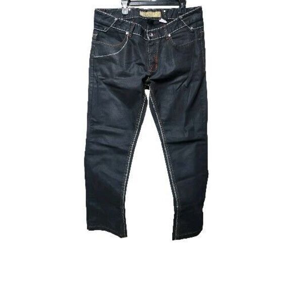 LOG Men's Size 38 Dark Blue Denim Jeans [38x32] - Picture 1 of 10